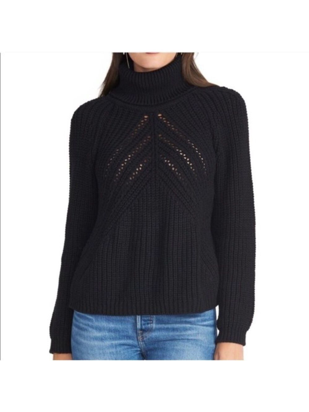 RACHEL Rachel Roy Edie Open-Knit Sweater